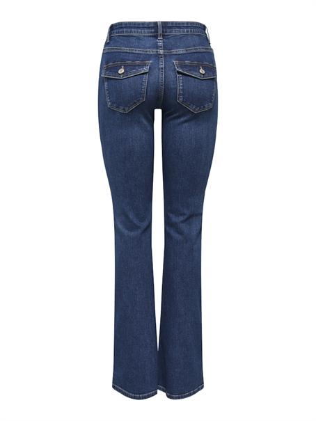 dark blue denim