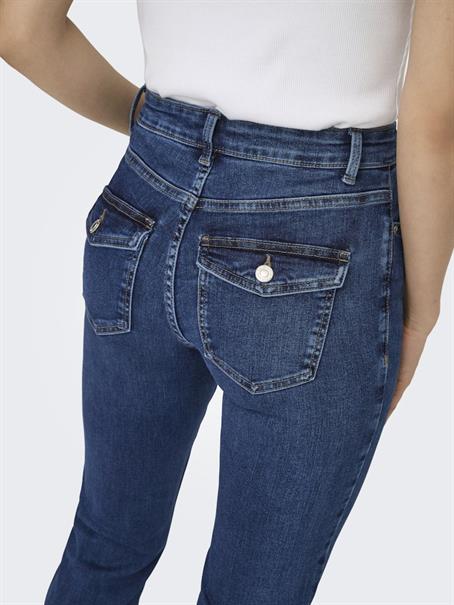 dark blue denim