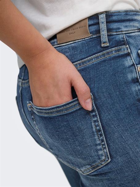 dark blue denim