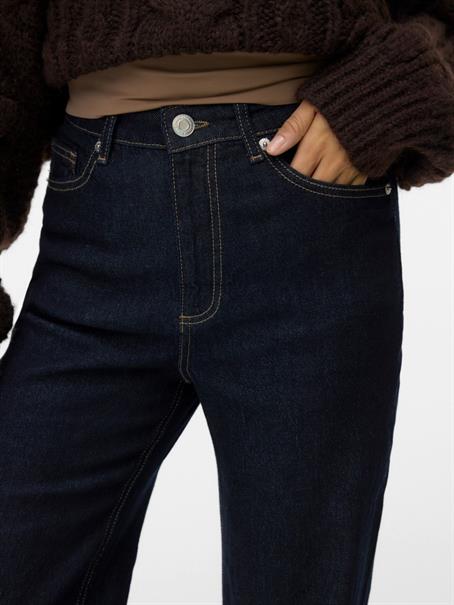 dark blue denim
