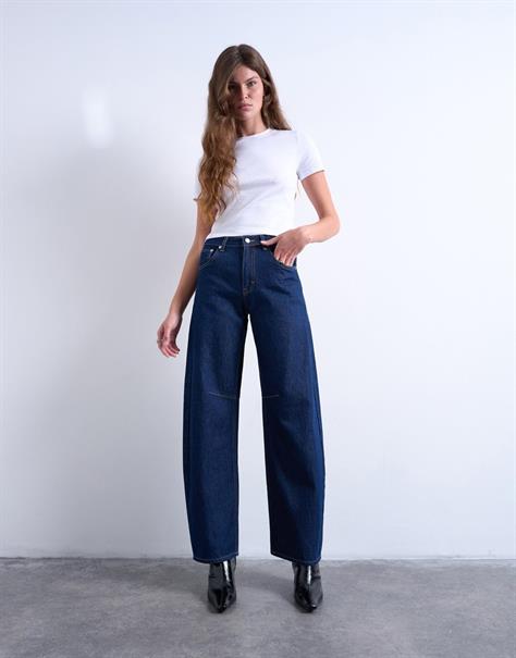 dark blue denim