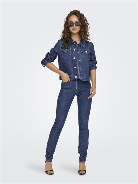 dark blue denim
