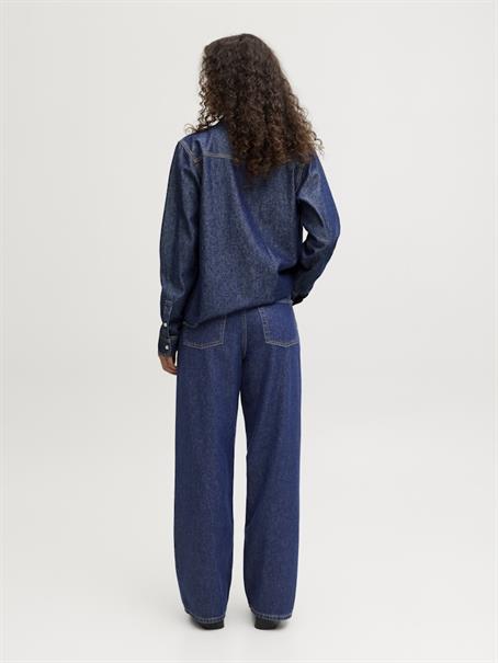dark blue denim