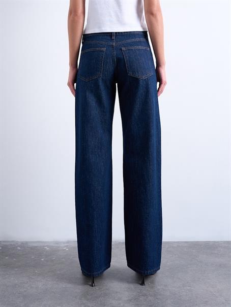 dark blue denim