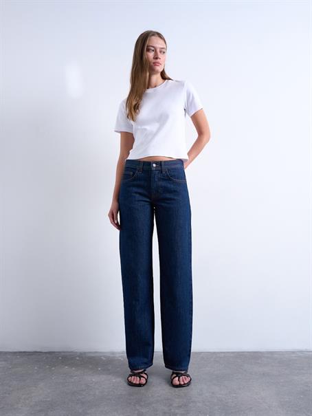 dark blue denim