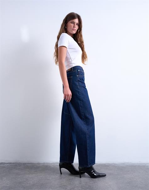 dark blue denim