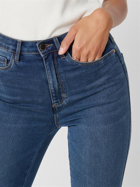 dark blue denim