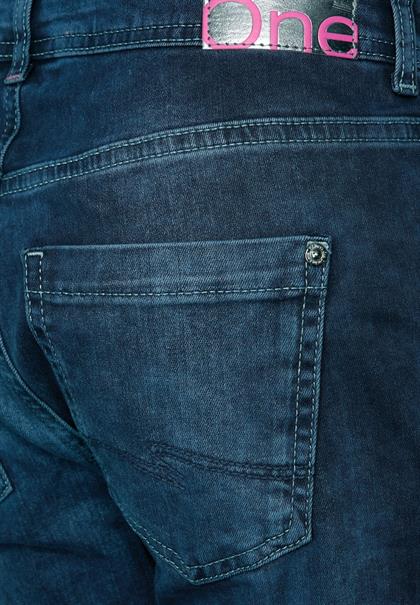 dark blue random wash