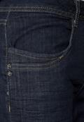 dark blue rinsed wash