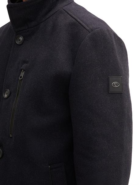 dark blue small herringbone