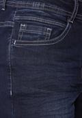 dark blue wash