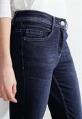 dark blue wash
