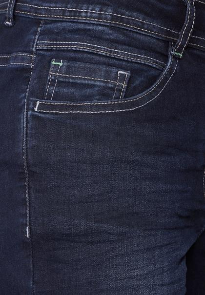 dark blue wash