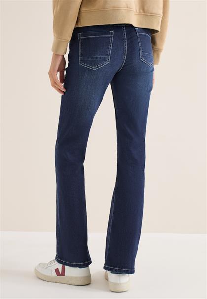 dark blue wash