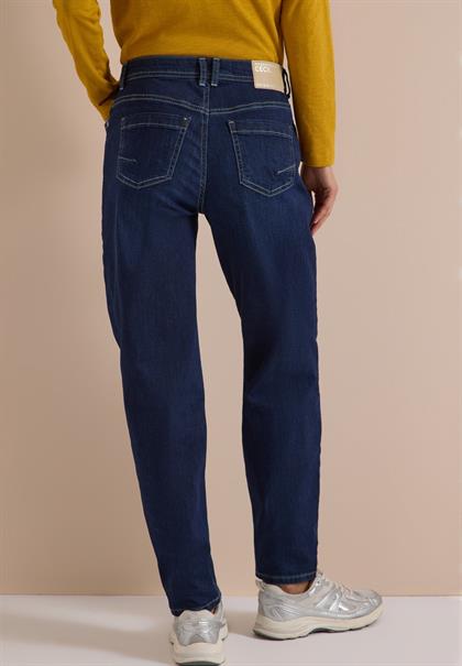 dark blue wash