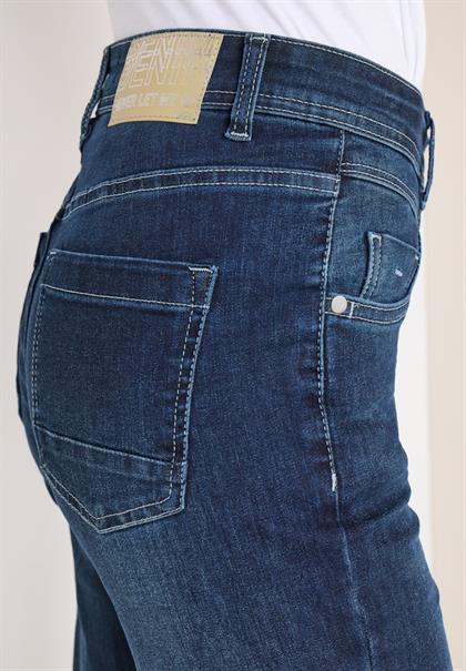 dark blue wash