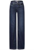 dark blue washed
