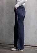 dark blue washed