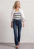 dark blue washed