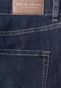dark blue washed