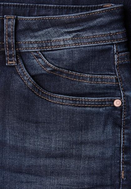 dark blue washed