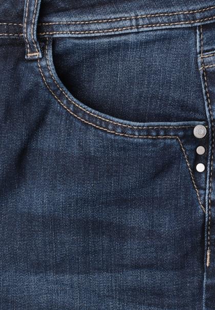 dark blue washed