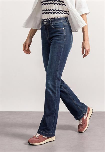 dark blue washed