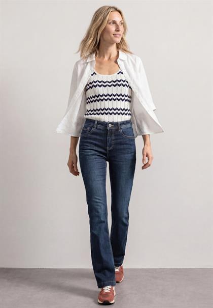 dark blue washed