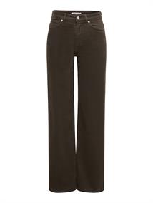 dark brown denim