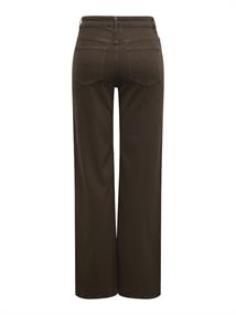 dark brown denim