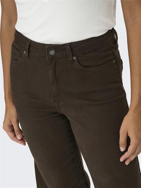 dark brown denim