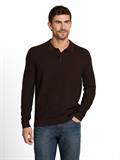 dark chocolate brown melange