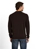 dark chocolate brown melange