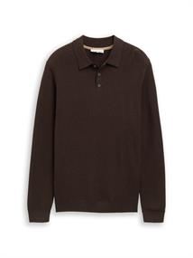 dark chocolate brown melange