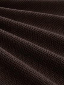 dark chocolate brown melange