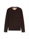 dark chocolate brown melange