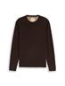 dark chocolate brown melange