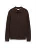 dark chocolate brown melange