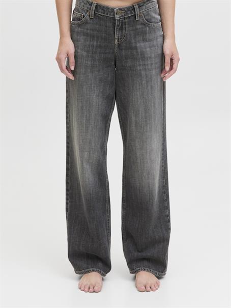 dark grey denim