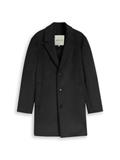 dark grey melange twill