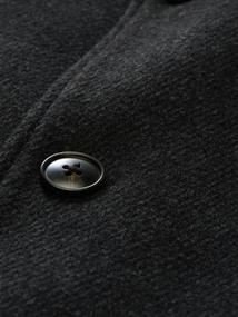 dark grey melange twill