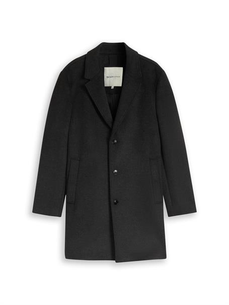 dark grey melange twill
