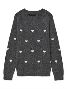 dark grey melange