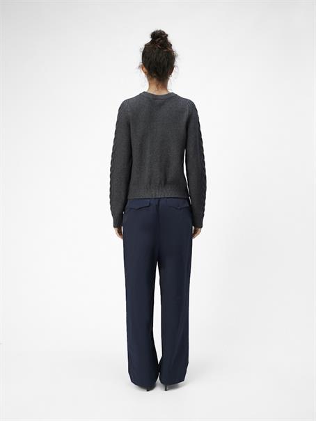 dark grey melange