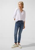 dark indigo random wash