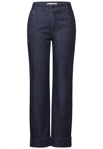 dark indigo rinsed