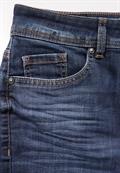 dark indigo slightly washed