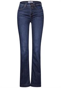 dark indigo slightly washed