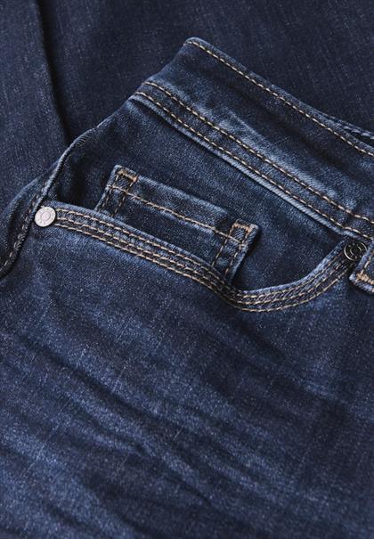 dark indigo washed