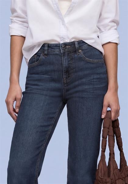 dark indigo washed